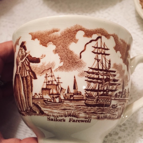 Alfred Meakin Tea Cup, Saucer, and Small Bowl - Picture 7 of 12